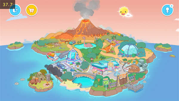 Aha的世界中文版圖1