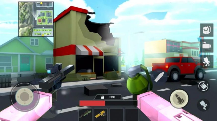 跳傘吃雞生存中文版圖3