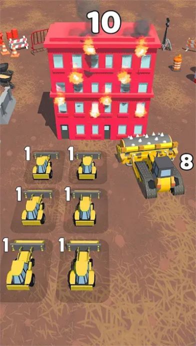 合并毀滅城市粉碎游戲圖3