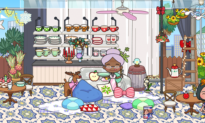 米加小鎮(zhèn)古風(fēng)四合院圖3