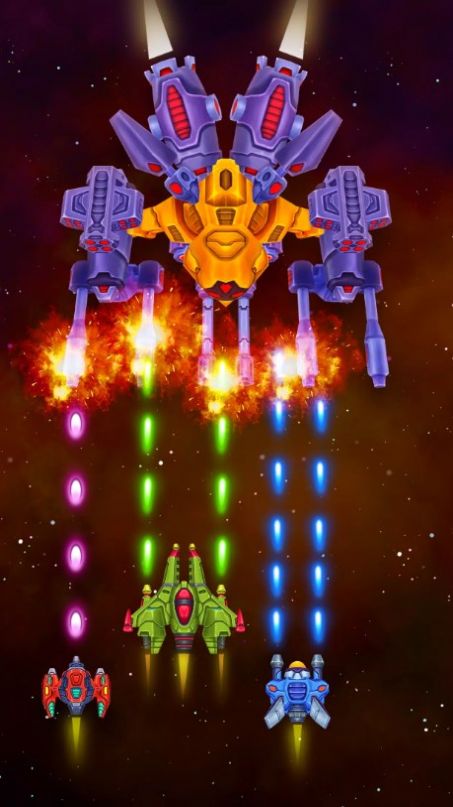 太空銀河外星人射擊游戲安卓版圖2