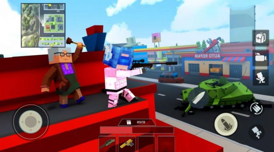 跳傘吃雞生存中文版圖2